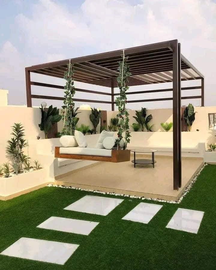 ابتكار لتنسيق الحدائق و الديكورات